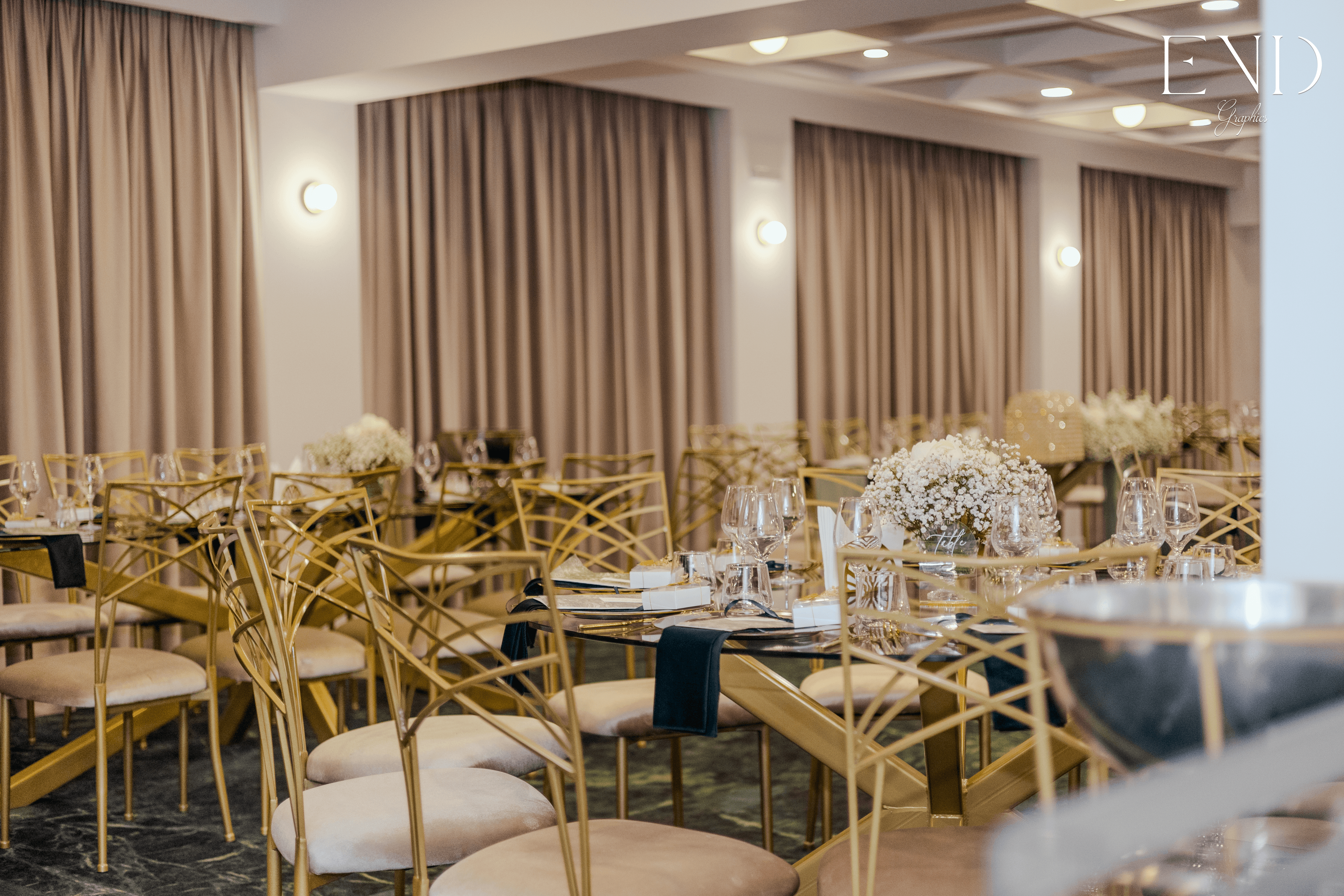 Elegant dining setup